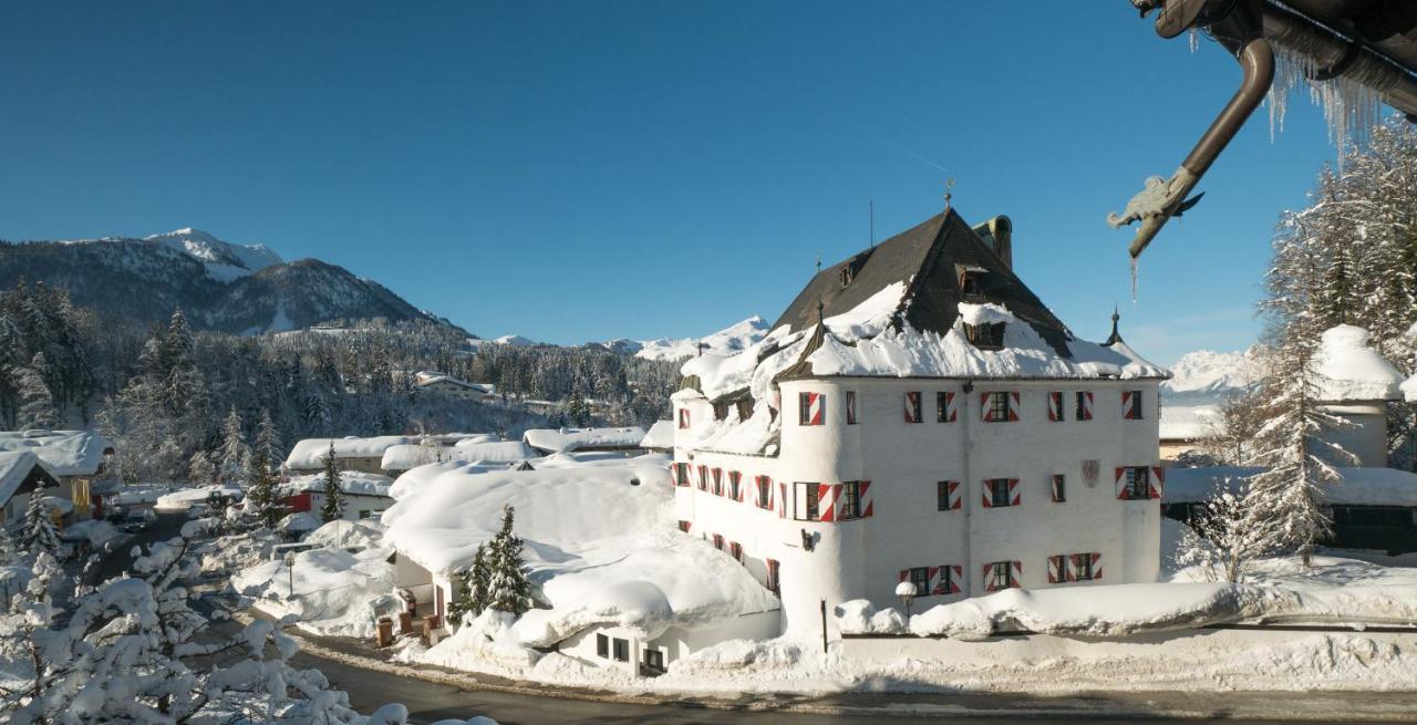 Family Hotel Schloss Rosenegg Fieberbrunn Eksteriør bilde